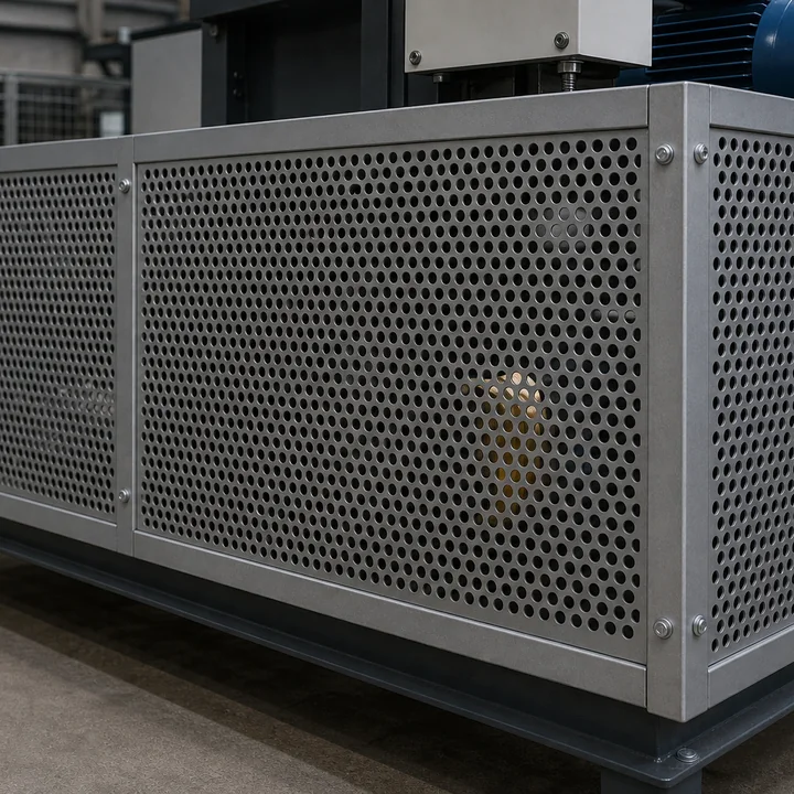 Industrial perforated plate