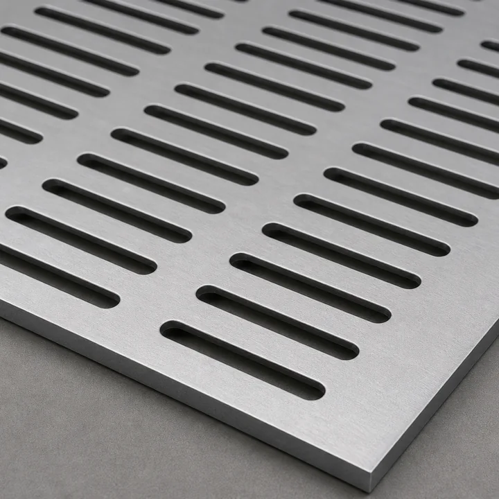 Slotted hole perforated sheet