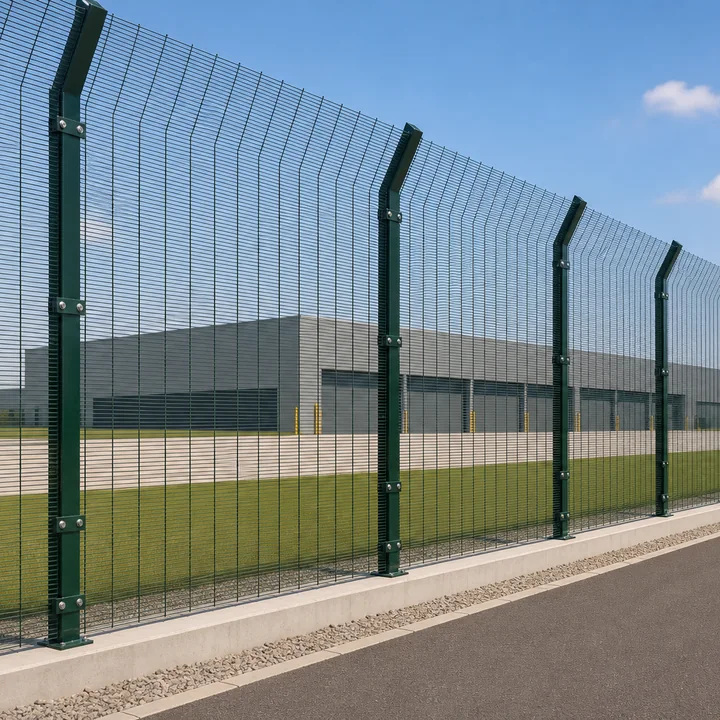 Airport perimeter fence