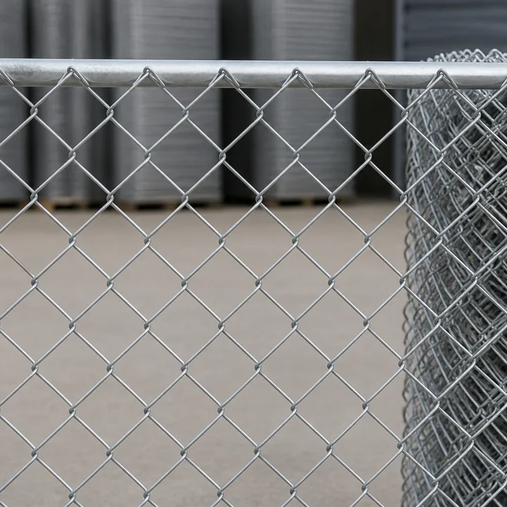 Chain link fence