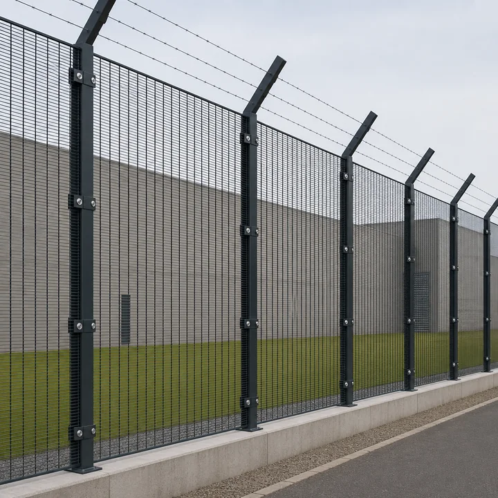 Correctional facility fence