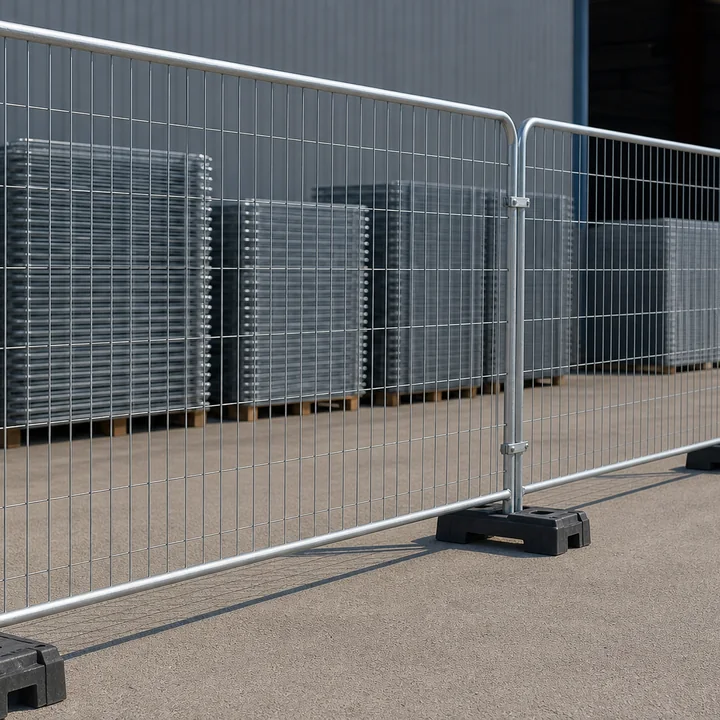 Temporary fence panels